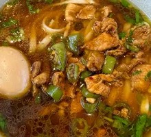 Spicy Pork and Rice Noodles