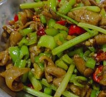Dry Pot Pork Intestines