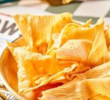 Golden Fried Tofu Skin
