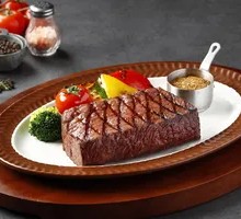 Charcoal Grilled Denver Steak