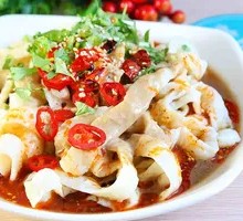 Beef and Beef tendon noodles