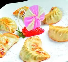 Pan-Fried Pork and Napa Cabbage Dumplings