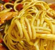 Crab Leg Noodles