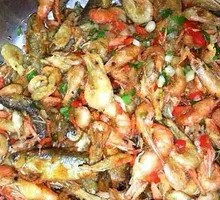 Small Fish and Shrimp