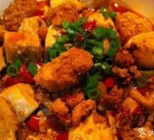 Fish Roe Braised Tofu