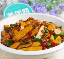Stir-fried Tofu with Pork