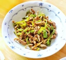 Green Pepper Shredded Pork