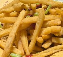 Dry-Fried Lotus Root Strips