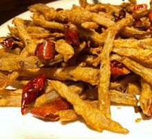 Dry-Fried Lotus Root Strips