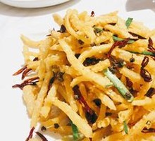 Dry-Fried Lotus Root Strips