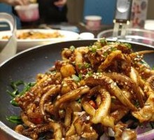 Pan-fried Squid Tentacles