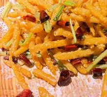 Dry-Fried Sesame Lotus Root Strips