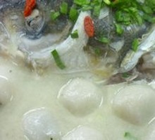 Sour Soup Fish Head and Fish Balls