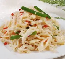 Cilantro Pork Intestine Strips