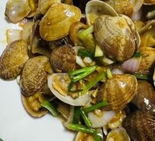 Stir-fried Clams