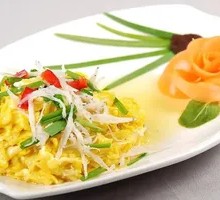 Silver Fish Stir-Fried with Eggs