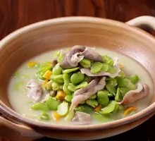 Fava Bean and Pig Stomach Stew