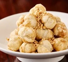 Stir-Fried Glutinous Rice Balls