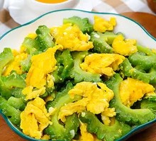 Bitter Melon with Eggs