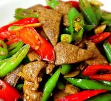 Stir-fried猪 Liver