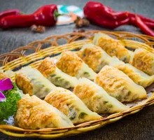 Corn Filling Pan-Fried Dumplings