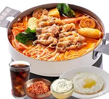 Korean Supreme Army Hot Pot for One Person