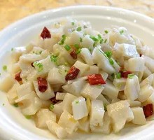 Stir-Fried Lotus Root Cubes
