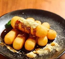 Popping Brown Sugar Glutinous Rice Cake