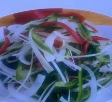 Cucumber and Onion Salad
