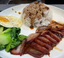 Honey-glazed BBQ Pork Rice
