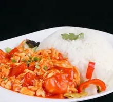 Tomato and Egg Fried Rice