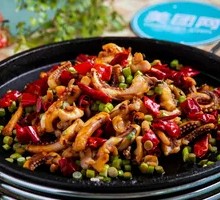 Grilled Squid Tentacles