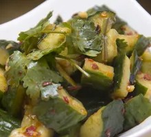 Knife-Pounded Cucumber