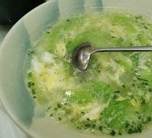 Loofah Egg Soup