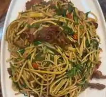 Oil Noodles with Duck Strips