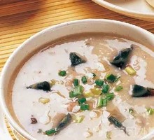 Century Egg and Pork Porridge