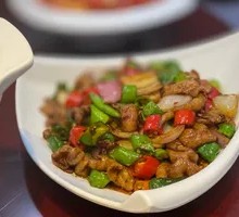 Stir-Fried Pig Intestines