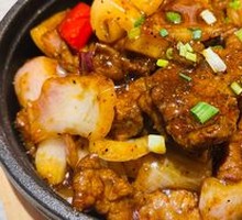 Black Pepper Beef Strips