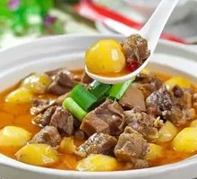 Braised Pork Trotter with Selenium-rich Small Potatoes
