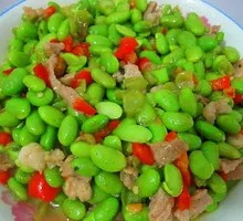 Stir-Fried Mung Bean and Pork