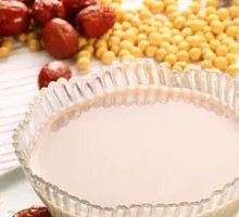 Freshly Ground Red Date Soy Milk