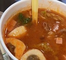 Sour Cabbage and Pork Rice Soup