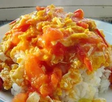Tomato and Egg Fried Rice