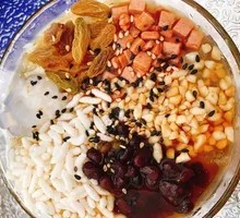 Floral Brown Sugar Handmade Ice Jelly