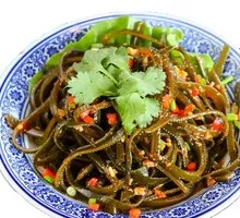 Thin seaweed strips