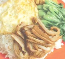 Sauce-Flavored Beef Tripe Rice