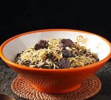 Steamed Pork with Fermented Black Vegetable Rice