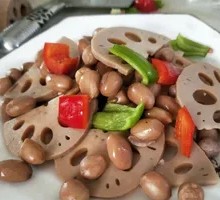 Braised Tofu and Lotus Root