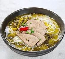 Sour Cabbage Pork Liver Rice Noodles