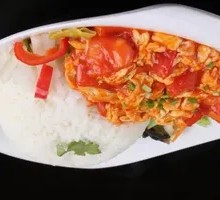 Tomato and Egg Rice